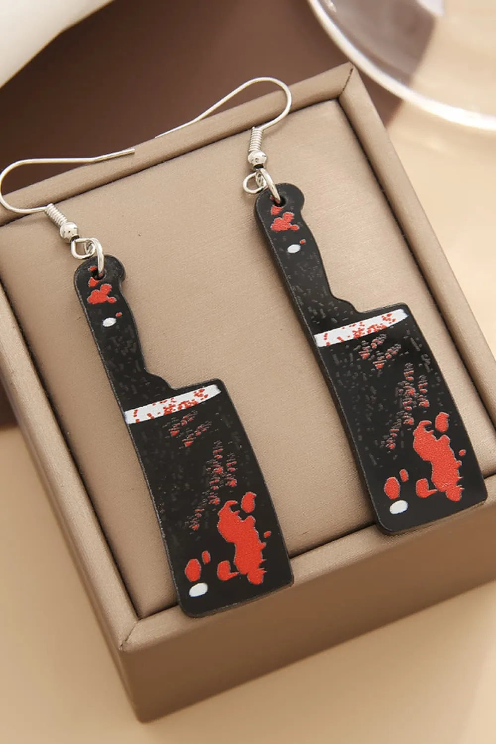 Bloody Horror Drop Earrings Earrings - Tophatter Daily Deals