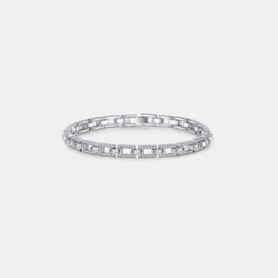 3.2 Carat Moissanite 925 Sterling Silver Bracelet - Shop Tophatter Deals, Electronics, Fashion, Jewelry, Health, Beauty, Home Decor, Free Shipping