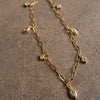 18K Gold-Plated Copper Inlaid Zircon Necklace Style B One Size Necklaces - Tophatter Daily Deals