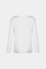 V-Neck Long Sleeve T-Shirt Women's T-Shirts - Tophatter Daily Deals