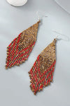 Beaded Dangle Earrings Earrings - Tophatter Daily Deals