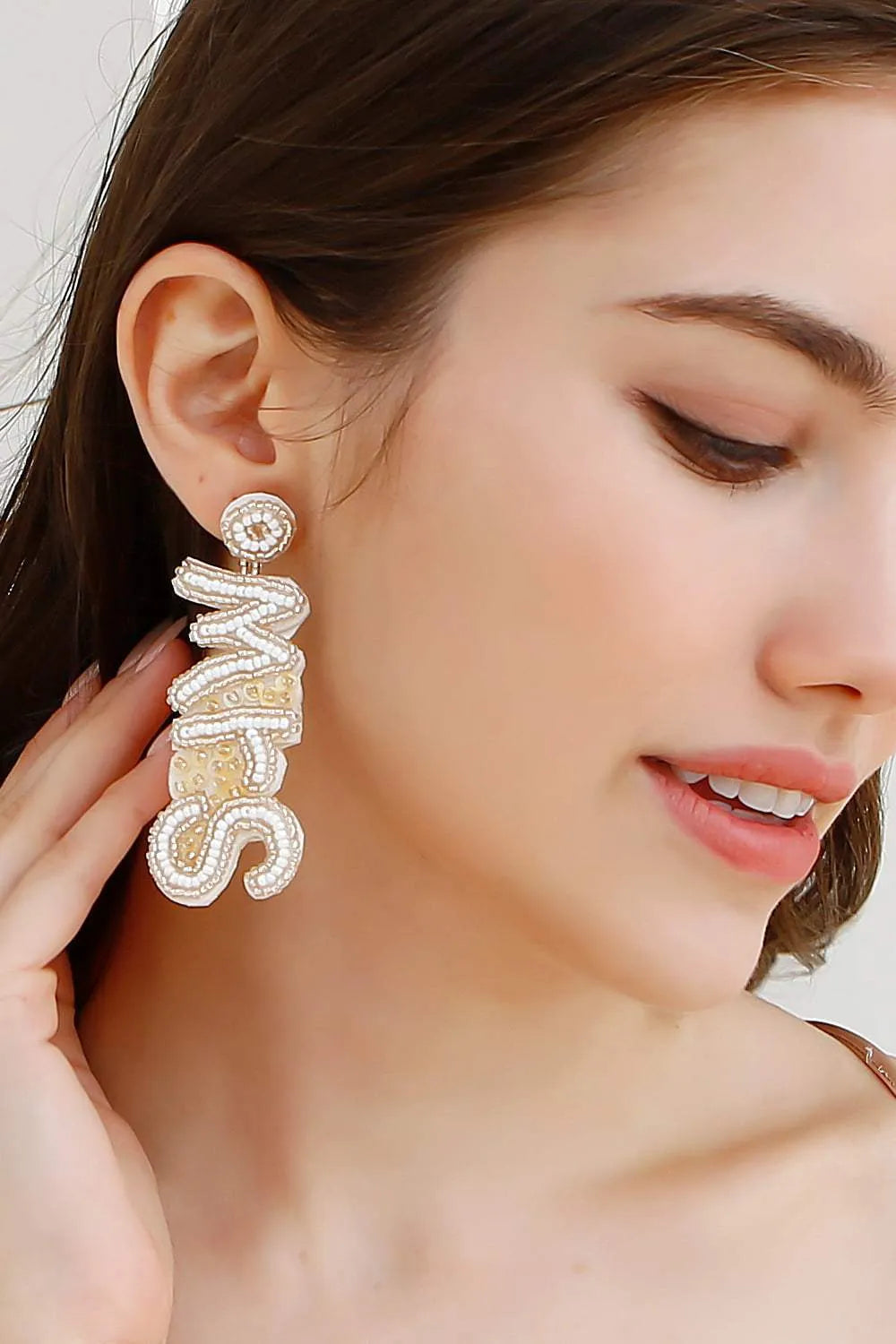 MRS Dangle Earrings Gold One Size Earrings - Tophatter Daily Deals