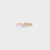 Heart Shape Inlaid Zircon Enamel Ring Lavender Rings - Tophatter Daily Deals