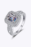 Can't Stop Your Shine 2 Carat Moissanite Ring White Moissanite - Tophatter Daily Deals