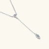 Moissanite 925 Sterling Silver Necklace Moissanite - Tophatter Daily Deals