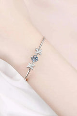 Adored Happy State of Mind 1 Carat Moissanite Bracelet Moissanite - Tophatter Daily Deals