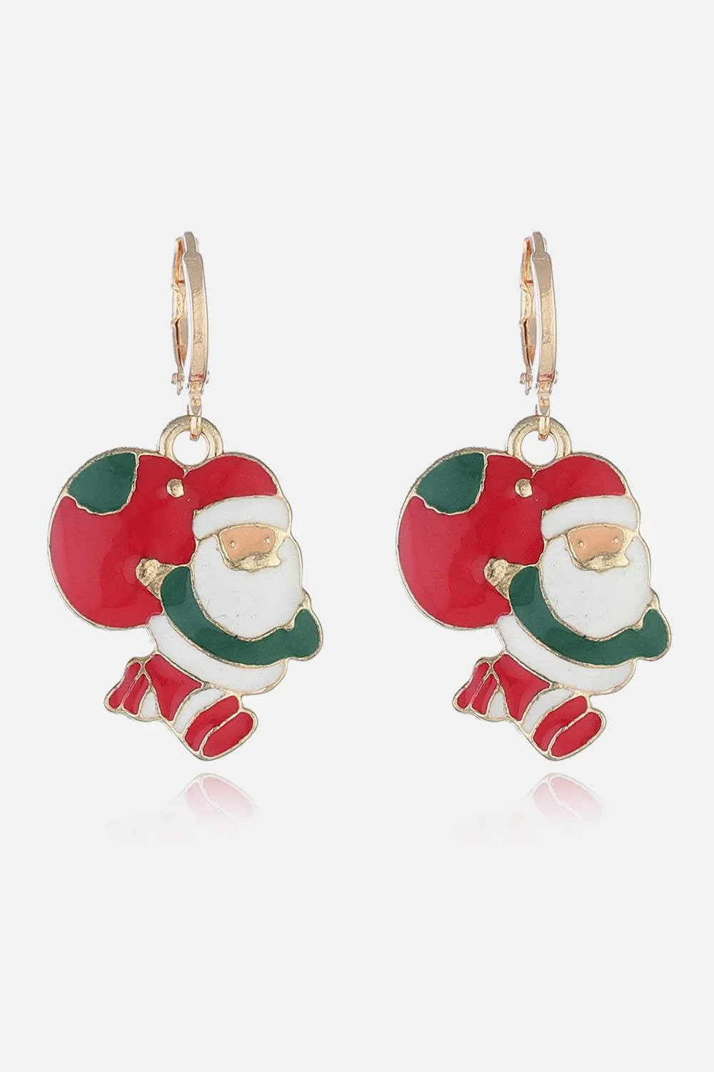 Christmas Theme Alloy Earrings Style F One Size Earrings - Tophatter Daily Deals