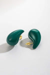 Big Size Water Drop Brass Earrings Earrings - Tophatter Daily Deals