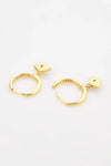 Zircon 925 Sterling Silver Rhombus Drop Earrings Earrings - Tophatter Daily Deals