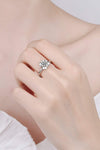 Life Is So Good Moissanite Ring Moissanite - Tophatter Daily Deals