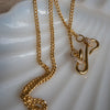 18K Gold-Plated Copper Inlaid Zircon Necklace Necklaces - Tophatter Daily Deals