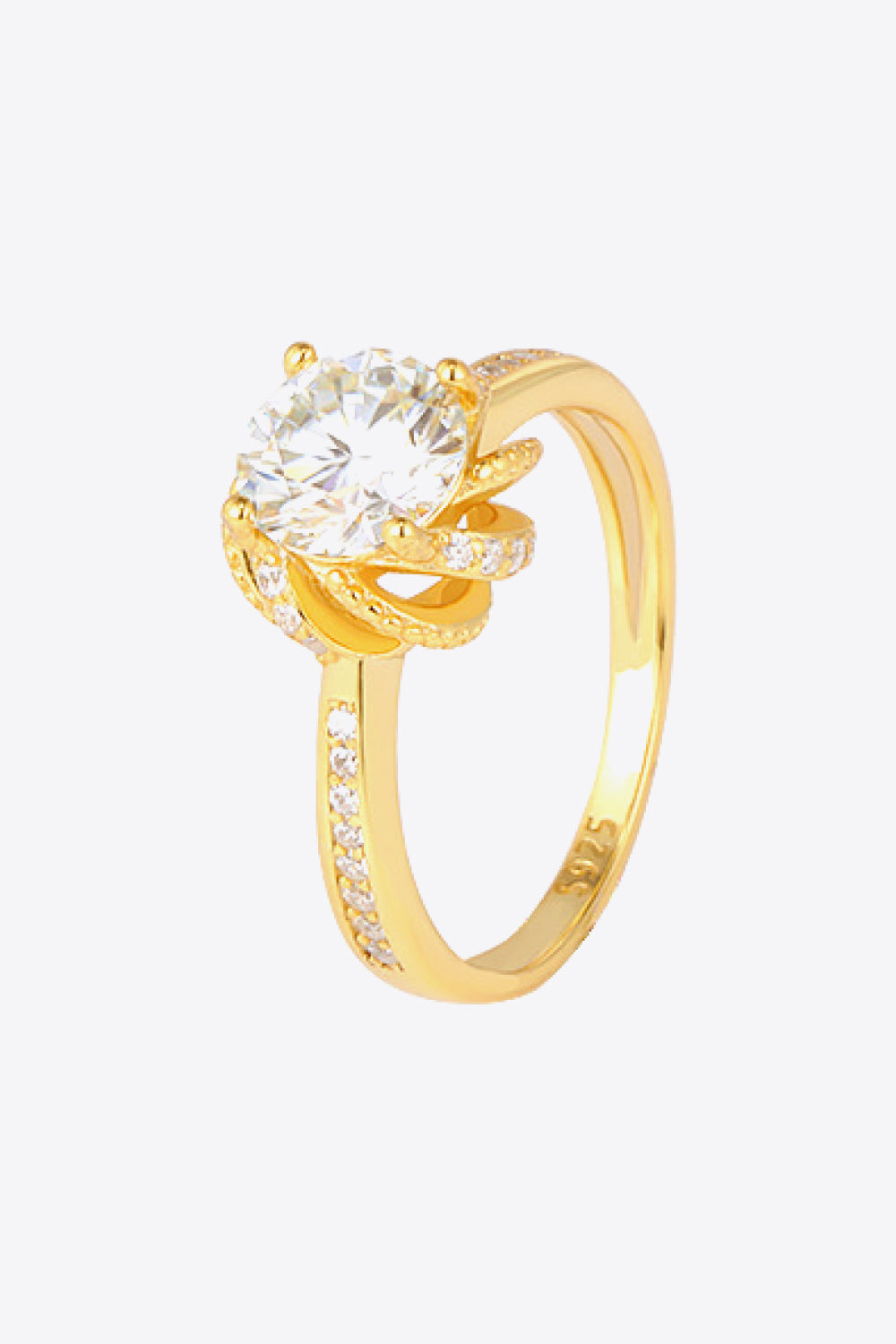 Kiss Me Once Moissanite Ring - Tophatter Deals