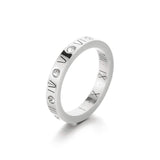 Inlaid Zircon Stainless Steel Ring Rings - Tophatter Daily Deals