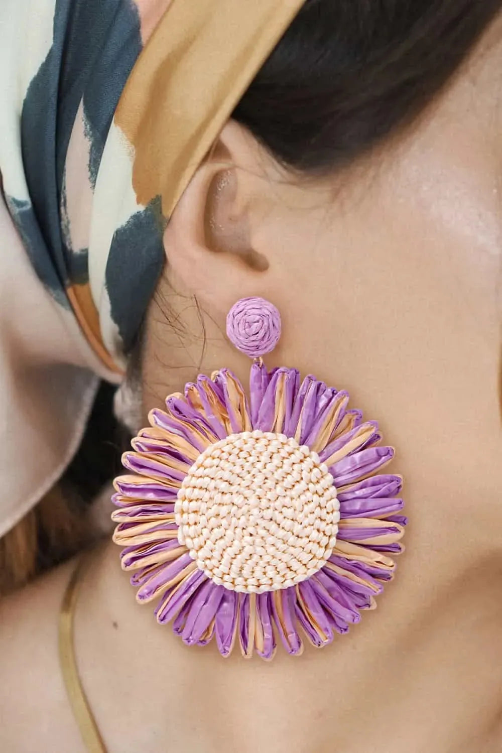 Flower Shape Dangle Earrings Earrings - Tophatter Daily Deals