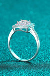 Stay Elegant 1 Carat Moissanite Ring Moissanite - Tophatter Daily Deals