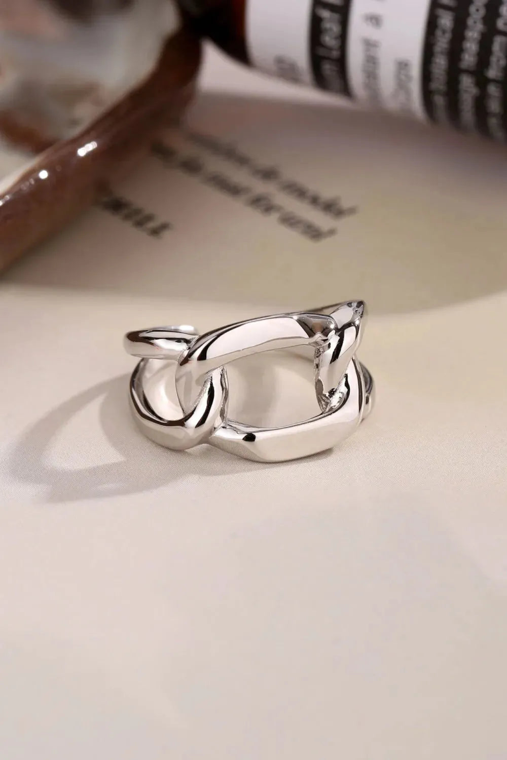 925 Sterling Silver Open Ring Rings - Tophatter Daily Deals