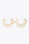 18K Gold-Plated Cutout Earrings Earrings - Tophatter Daily Deals