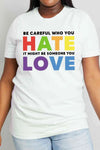 Simply Love Full Size Slogan Graphic Cotton Tee Women's T-Shirts - Tophatter Daily Deals