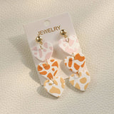 Acrylic Stainless Steel Dangle Earrings Style A One Size Earrings - Tophatter Daily Deals