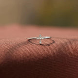 925 Sterling Silver Cross Ring Rings - Tophatter Daily Deals