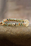 Handmade Tree Shape Beaded Copper Bracelet Bracelets - Tophatter Daily Deals