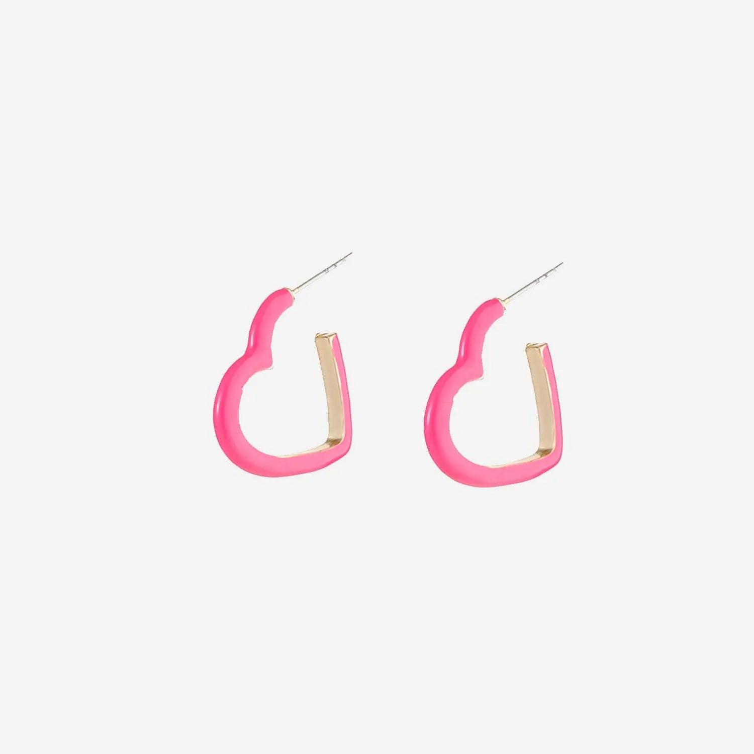 3-Piece Heart, Butterfly Shape Earrings Earrings - Tophatter Daily Deals