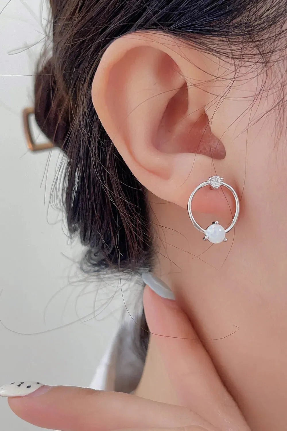 New Beginnings Opal Earrings Opal - Tophatter Daily Deals