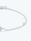 Q To U Zircon 925 Sterling Silver Bracelet Bracelets - Tophatter Daily Deals