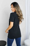 mineB Full Size Graphic Round Neck Tee Shirt Women's T-Shirts - Tophatter Daily Deals