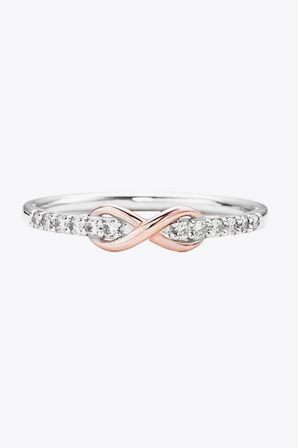 Contrast Zircon 925 Sterling Silver Ring Rings - Tophatter Daily Deals
