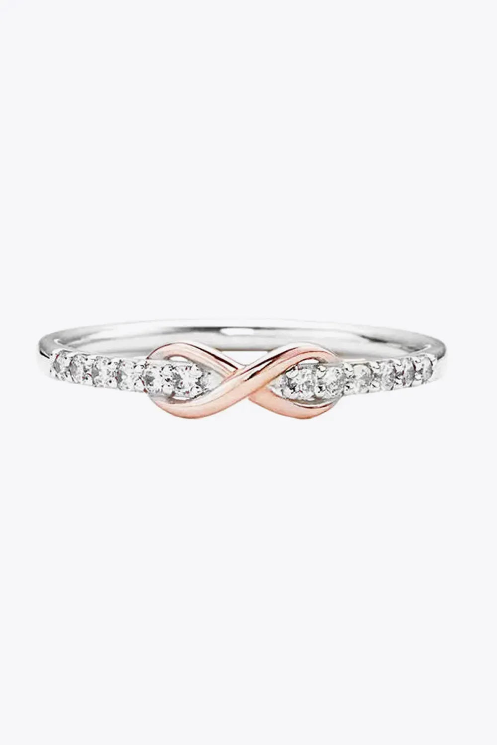 Contrast Zircon 925 Sterling Silver Ring Rings - Tophatter Daily Deals