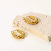 Twisted Hoop Earrings Earrings - Tophatter Daily Deals
