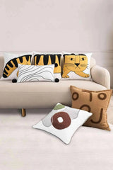 3-Pack Punch-Needle Embroidery Decorative Throw Pillow Cases Decorative Pillowcases - Tophatter Daily Deals