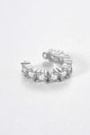 Inlaid Zircon Single Cuff Earring Earrings - Tophatter Daily Deals