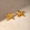 Stainless Steel Star Shape Earrings Earrings - Tophatter Daily Deals