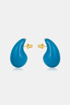 Big Size Water Drop Brass Earrings Earrings - Tophatter Daily Deals