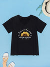 Sunflower V-Neck Short Sleeve T-Shirt Women's T-Shirts - Tophatter Daily Deals