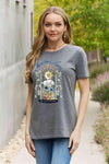 Simply Love Full Size MAGICAL NIGHTS LIVE YOUR DREAMS Graphic Cotton Tee Women's T-Shirts - Tophatter Daily Deals