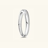925 Sterling Silver Inlaid Moissanite Ring Moissanite - Tophatter Daily Deals
