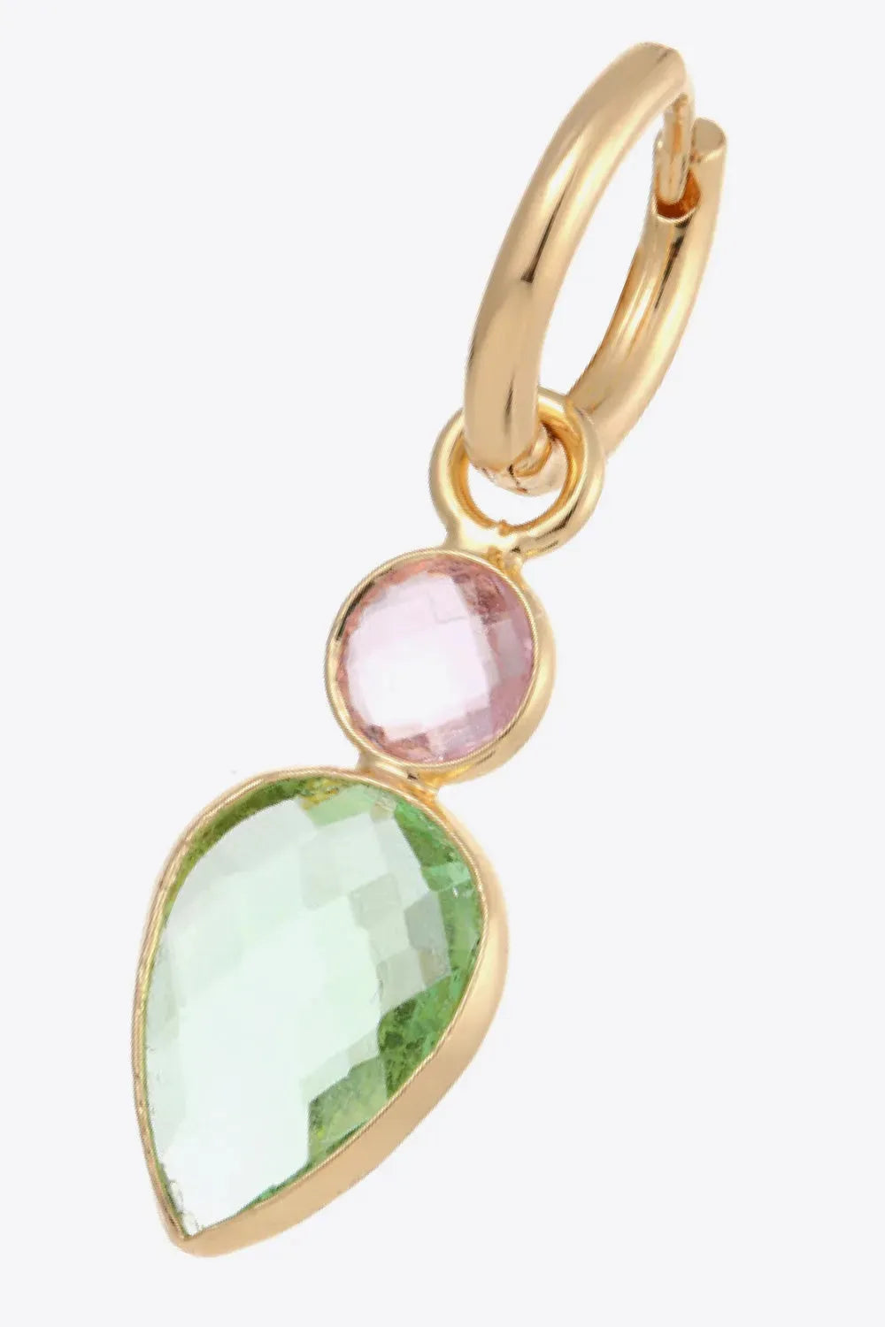 Inlaid Crystal Geometric Drop Earrings Earrings - Tophatter Daily Deals