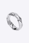 18K Gold-Plated Copper Ring Silver One Size Rings - Tophatter Daily Deals