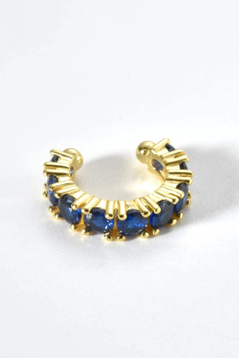 Inlaid Zircon Single Cuff Earring Earrings - Tophatter Daily Deals