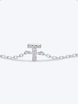 Q To U Zircon 925 Sterling Silver Bracelet Bracelets - Tophatter Daily Deals