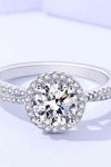 1 Carat Moissanite Round Shape Ring - Shop Tophatter Deals, Electronics, Fashion, Jewelry, Health, Beauty, Home Decor, Free Shipping