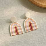 Acrylic Stainless Steel Dangle Earrings Earrings - Tophatter Daily Deals