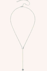 1 Carat Moissanite 925 Sterling Silver Necklace Moissanite - Tophatter Daily Deals