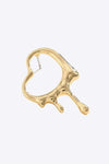 Heart Zinc Alloy Earrings Earrings - Tophatter Daily Deals