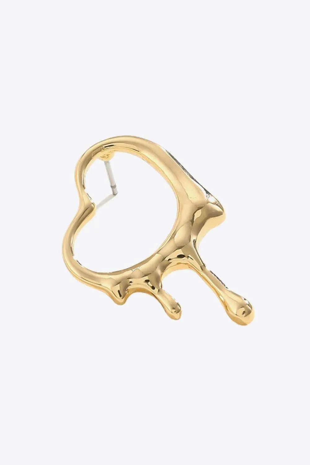 Heart Zinc Alloy Earrings Earrings - Tophatter Daily Deals