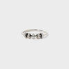 Inlaid Zircon 925 Sterling Silver Ring Silver Rings - Tophatter Daily Deals