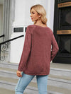 Round Neck Long Sleeve T-Shirt Women's T-Shirts - Tophatter Daily Deals